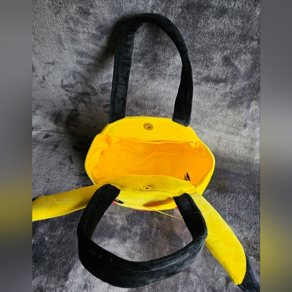 New Easter Halloween Valentine's Pokemon Pikachu Plush Tote Bag - Picture 2 of 3